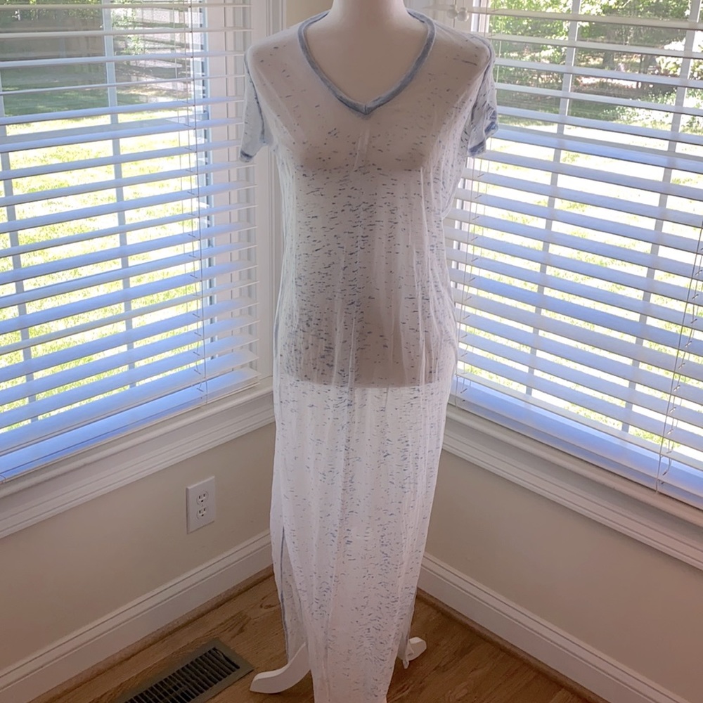 Designer maternity swim cover up
